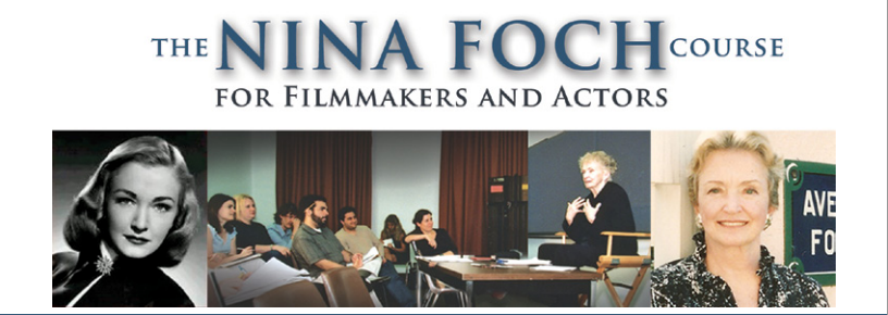 The Nina Foch Online Course for Filmmakers and Actors
